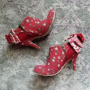Baby beauty bow ankle boots